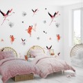 tapeta do pokoju dziecka crimson birds