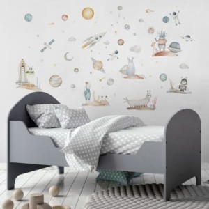 YOKO DESIGN - NAKLEJKI NA ŚCIANĘ KOSMICZNY ZESTAW