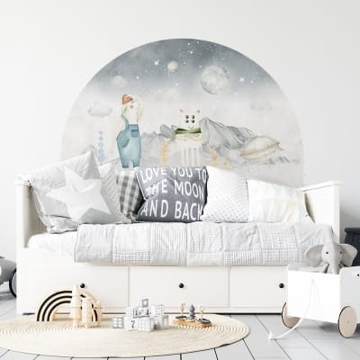 ZAŁÓŻKOWNIK YOKODESIGN DO POKOJU DZIECKA KOSMOS