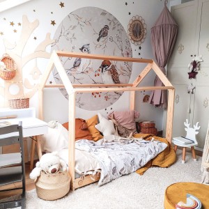 DEKORNIK - NAKLEJKA BIRDS IN A CIRCLE