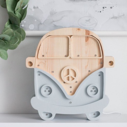 VAN DREWNO SZARY LITTLE LIGHTS