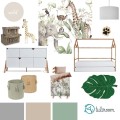 moodboard pokój dziecka wild