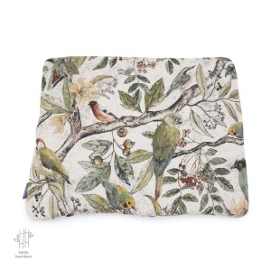 MAKASZKA - PODUSZKA BAMBUSOWA 25X30 CM ORNITHOLOGY
