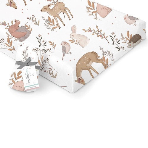 przescieradlo na przewijak lesne zwierzeta