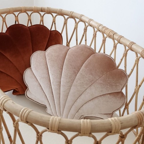 poduszka muszla beige pearl