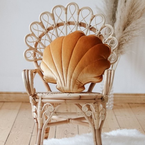 PODUSZKA DLA DZIECKA MUSZLA GOLD