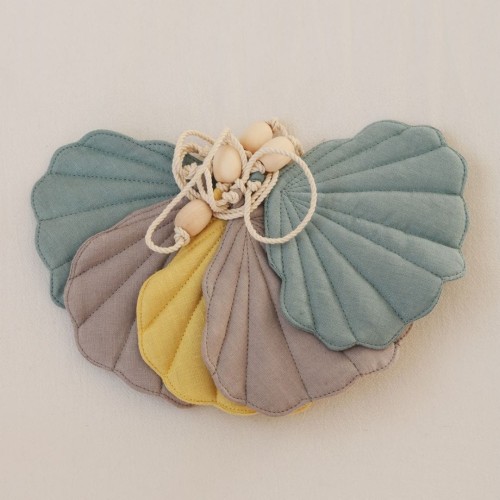 girlanda do pokoju dziecka muszle morskie oko