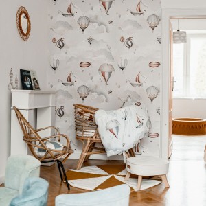 DEKORNIK - TAPETA BALLOONS ADVENTURE