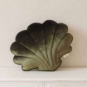 MOI MILI - PODUSZKA MUSZLA KHAKI PERŁA