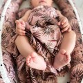 otulacz sleepee jungle powder pink