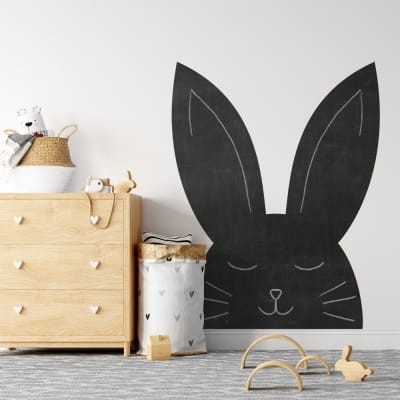 naklejka tablicowa królik