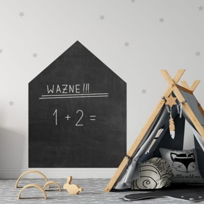 naklejka tablicowa domek