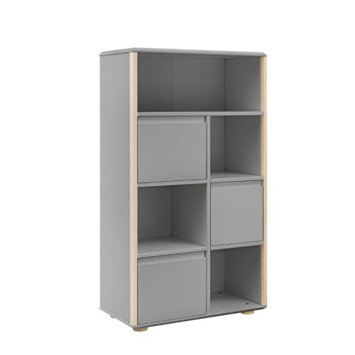 regał wysoki z polkami