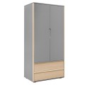 szara szafa do pokoju dziecka