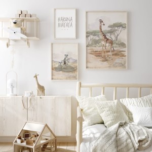 YOKO DESIGN - ZESTAW 3 PLAKATY HAKUNA MATATA