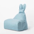 puf dla dziecka funny bunny niebieski