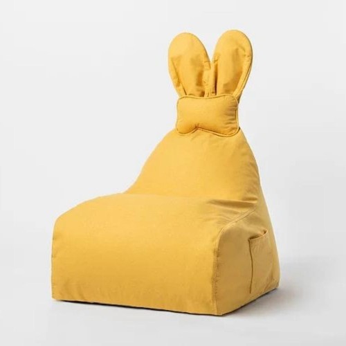 puf bunny żółty