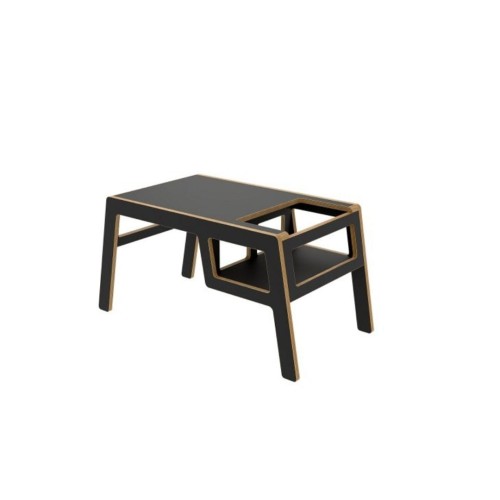 czarny stolik z krzesełkiem dla dziecka