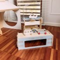drewniany garaż my mini home