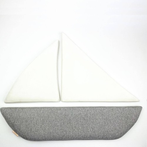 panel tapicerowany do pokoju dziecka żaglówka