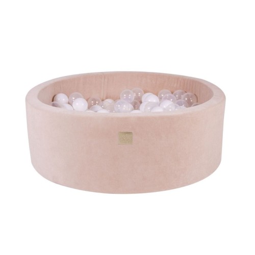 basen z piłeczkami velvet ecru