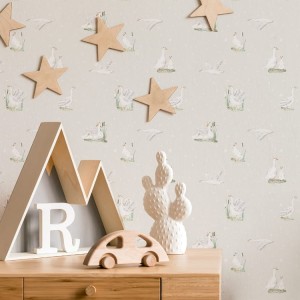 YOKO DESIGN - TAPETA GĄSKI W32