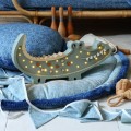 lampka little lights krokodyl khaki