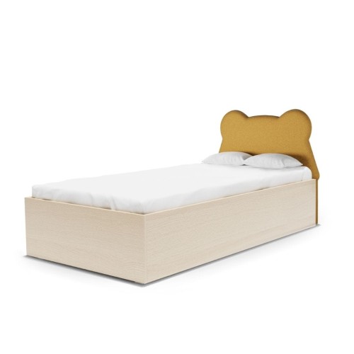 łóżko tapicerowane minko miś