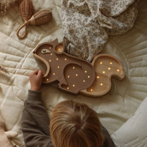 lampka nocna wiewiórka