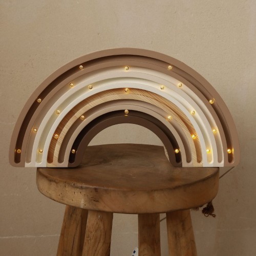 lampka little lights tęcza boho