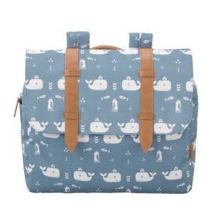 FRESK - TORNISTER PLECAK WIELORYB NIEBIESKI