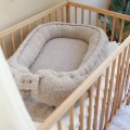 babyly gniazdko niemowlęce baranek taupe
