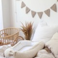 girlanda proporczyki do pokoju dziecka teddy taupe