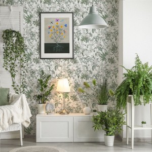 YOKO DESIGN - TAPETA ŁABĘDZIE I GOŁĘBIE W46