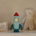 lampka drewniana rakieta mini