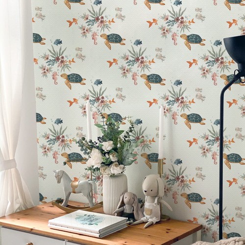 tapeta koralowe wybrzeże