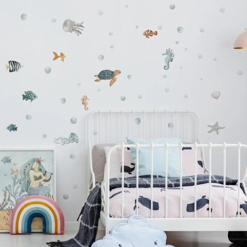 naklejki morskie elementy