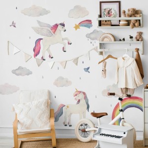 YOKO DESIGN - ZESTAW NAKLEJEK JEDNOROŻEC I PEGAZ DK459