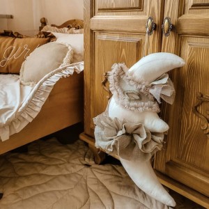 LOVE ME DECORATION - KSIĘŻYC LNIANY JASNY BEŻ VENICE MOON