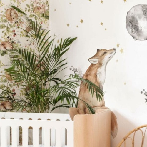 wall sticker fox