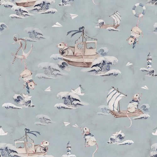 tapeta do pokoju chlopca morska