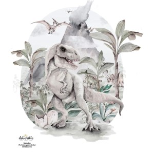 DEKORILLO - NAKLEJKA JAJO DINOZAURA