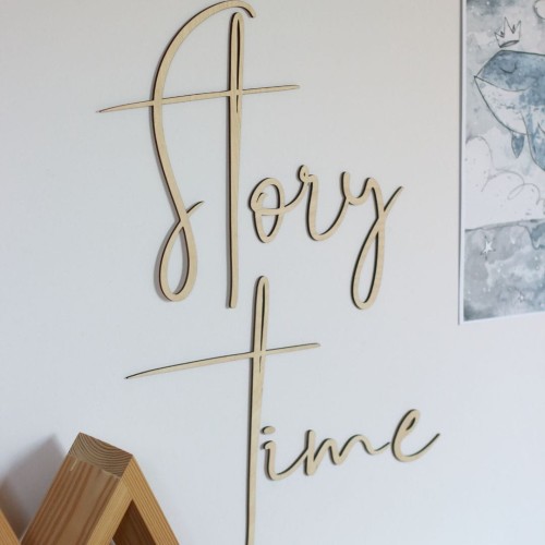 dekoracyjny napis na sciane do pokoju dziecka