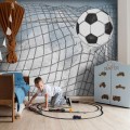 tapeta do pokoju chłopca piłka nożna
