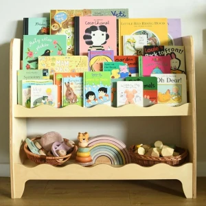 Biblioteczka/regał dla dzieci Falbanka Natural