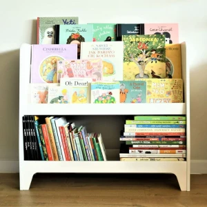 Biblioteczka/regał dla dzieci Simple Biały