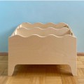 skrzynia na ksiażki montessori