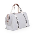 torba mommy bag szara signature