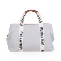 torba mommy bag szara signature