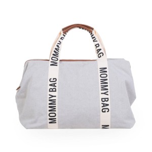 CHILDHOME - TORBA MOMMY BAG SIGNATURE SZARA